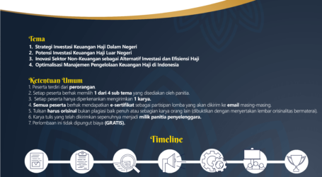 MES-BPKH Adakan Kompetisi Penelitian Inovasi  Investasi Keuangan Haji