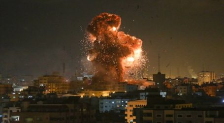 Pesawat Israel Bom Situs Perlawanan di Jalur Gaza Utara