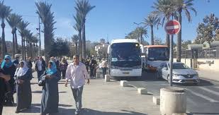 Warga Konvoi Dari Ghalil Ke Al-Aqsa Hari Ke-3 Idul Adha