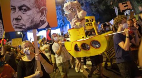Ribuan Demonstran di Seluruh Israel Tuntut Netanyahu Mundur