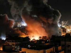 Saling Serang Gaza-Israel Berlanjut Rabu Malam