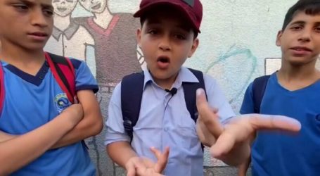 Anak Gaza Suarakan Rasa Sakit Akibat Perang Lewat Lagu