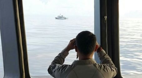 Kapal Coast Guard China Tidak Mau Diusir dari Laut Natuna Utara