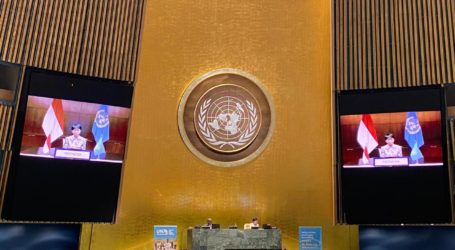 Menlu RI Sampaikan Dua Pesan Saat Hadiri Peringatan 75 Tahun PBB
