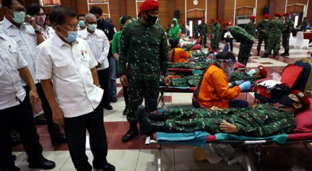 Stok Darah Turun 50 Persen, JK Minta Masyarakat Tak Takut Donor Darah di Era Pandemi