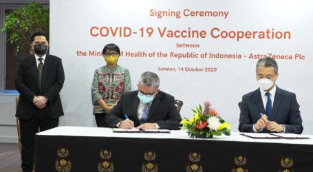 Menlu RI: Indonesia Amankan Suplai 100 Juta Vaksin dari London