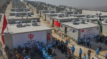 Lembaga Turki Bantu Pembangunan 600 Rumah untuk Keluarga Suriah