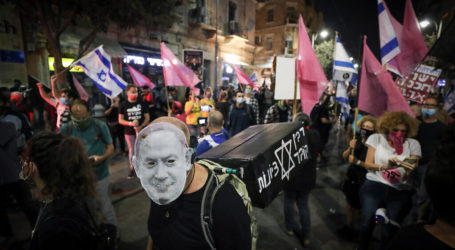 Sekitar 6.000 Pengunjuk Rasa di Israel Menentang Netanyahu