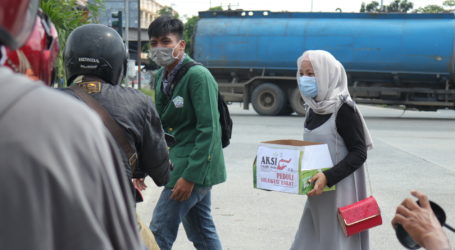 Himpunan Mahasiswa UIN Lampung Gandeng UAR Gelar Aksi Galang Dana Korban Bencana