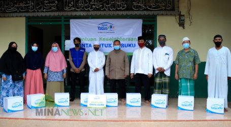 Laznas Rumah Yatim Lampung Salurkan Bantuan untuk Ponpes Al-Fatah Muhajirun