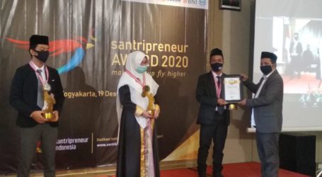 Mahasiswa IPB University Raih Penghargaan Santripreneur Indonesia