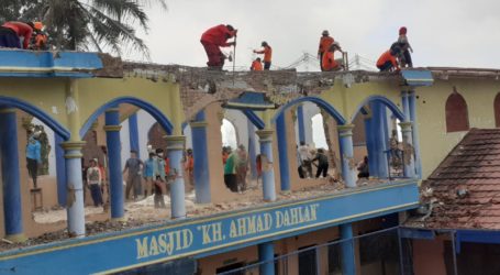 UAR Bantu Penanganan Bencana Tanah Bergerak di Brebes, Jawa Tengah