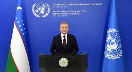 Presiden Uzbekistan Hadiri Sidang Dewan HAM PBB Virtual