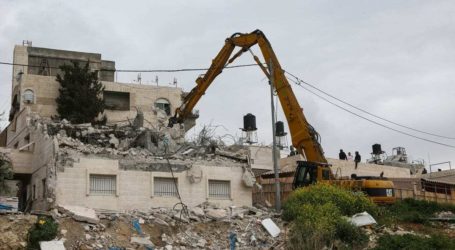 Israel Hancurkan dan Sita 26 Bangunan Warga Palestina dalam Setengah Bulan
