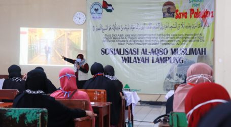 Mae_C Sosialisasikan Al-Aqsa Khusus Muslimah Wilayah Lampung