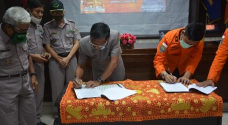 Basarnas Lampung dan RAPI Tandatangani Perjanjian Kerjasama