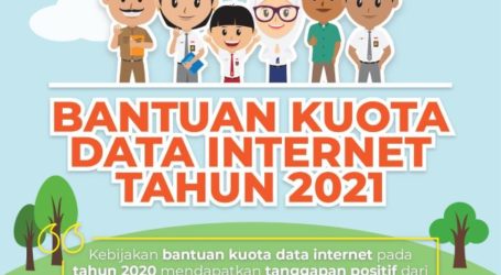 Kemendikbud : Bantuan Kuota Data Internet Mulai Maret 2021