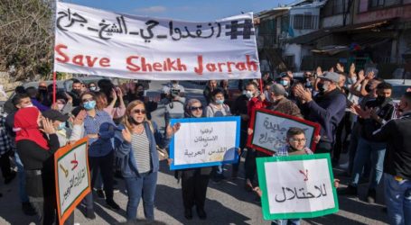 Pelanggaran Penjajah Israel di Kampung Sheikh Jarrah