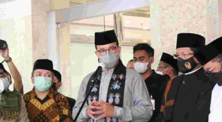 Anies Imbau Pengurus Masjid Disiplin Protokol Kesehatan