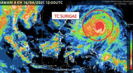 Siklon Tropis Surigae, BNPB Imbau Sembilan Provinsi Tingkatkan Kesiapsiagaan
