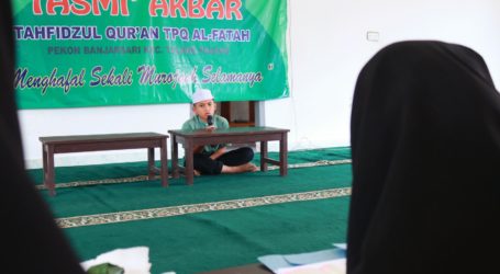TPQ Al-Fatah Talang Padang Gelar Tasmi’ Akbar Tahfidzul Quran