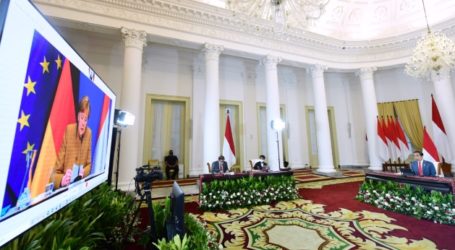 Jokowi-Merkel Lakukan Pertemuan Bilateral secara Virtual