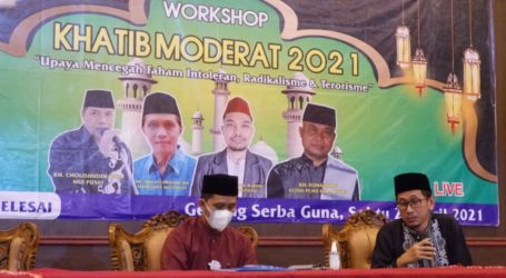 Workshop “Khatib Moderat 2021” Perkuat Wawasan Islam dan Kebangsaan
