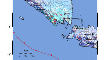 Gempa M 5,2 Guncang Lampung, Tidak Berpotensi Tsunami