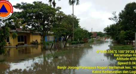 Sebanyak 150 Rumah di Kabupaten Lima Puluh Kota Terdampak Banjir Sungai Manggilang