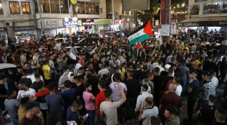 Warga Palestina di Tepi Barat Tunjukkan Solidaritas untuk Al-Aqsa dan Gaza