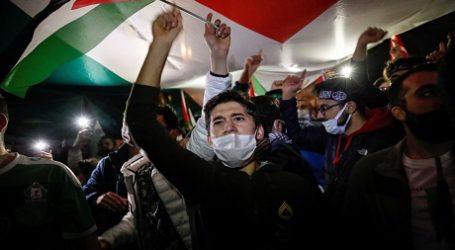 Ribuan Warga Turki Lakukan Aksi Protes Pelanggaran Israel Terhadap Palestina