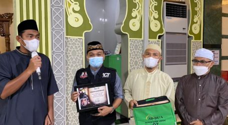 Jama’ah Masjid Ad-Du’a Bandar Lampung Galang Dana untuk Palestina