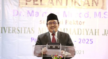 Dr. Ma’mun Murod Dilantik Jadi Rektor UMJ Periode 2021-2025