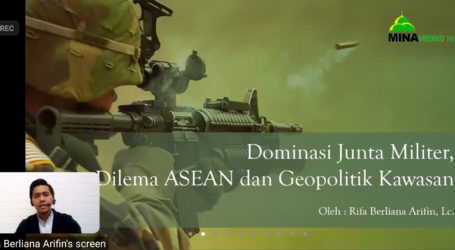 Webinar Internasional OIC Youth Indonesia-Kantor Berita MINA Bahas Peran ASEAN Merespon Konflik di Myanmar