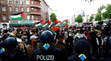 Warga Palestina di Jerman Gelar Aksi Protes Pemberitaan Media yang Bias Soal Israel