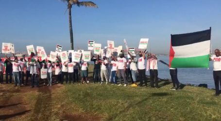 Tolak Turunkan Cargo dari Kapal Israel, Pekerja Dermaga Afrika Selatan dukung Palestina