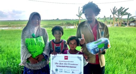 Jurnalis Filantropi Indonesia Salurkan Paket Sembako