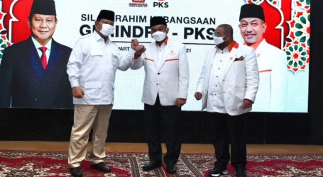 Bertemu Prabowo, Presiden PKS Ajak Dukung RUU Perlindungan Tokoh dan Simbol Agama