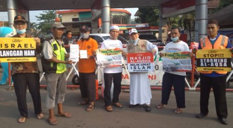 AWG se-Indonesia Serentak Gelar Aksi Solidaritas Palestina