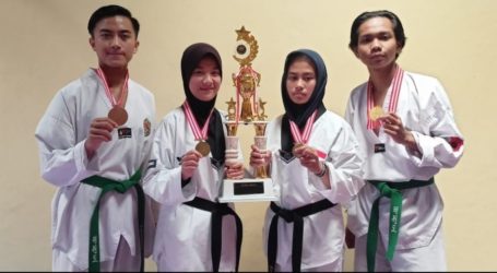 MAN 2 Wonosobo Sabet Empat Medali International Taekwondo