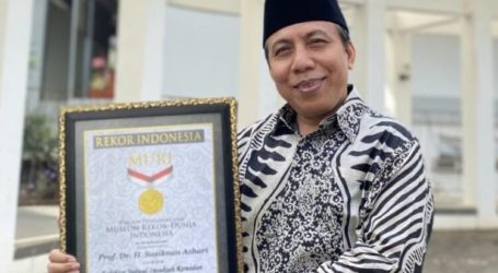 Ahli Falak Muhammadiyah Dapat Penghargaan MURI
