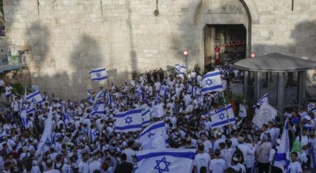 Dua Ribu Polisi Pendudukan Israel Dikerahkan Lindungi Pawai Bendera
