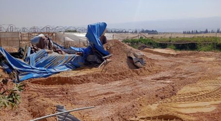 Israel Buldoser Kolam Irigasi Milik Warga Palestina di Lembah Yordan 