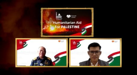 DKM Bea Cukai Se-Indonesia Serahkan Donasi untuk Palestina Melalui Rumah Zakat