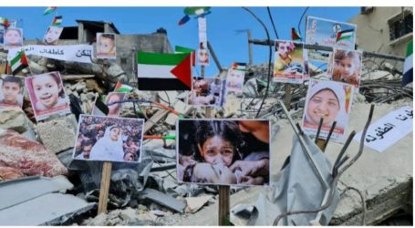 Pameran Foto Anak-anak Gaza yang Terbunuh Akibat Agresi Israel