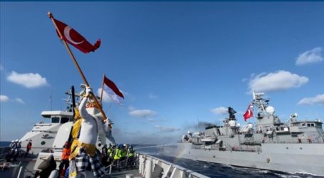 Kapal Perang Indonesia dan Turki Gelar Latihan Bersama di Laut Mediterania