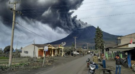 PVMBG Keluarkan Peringatan Erupsi Gunung Sinabung