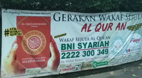 Gerakan Sejuta Al-Quran Bersama Yayasan Wakaf Rumah Quran Silaturahim
