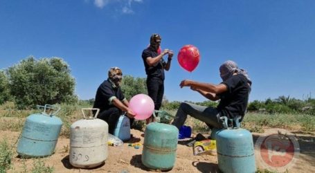 Peluncuran Balon Pembakar Bentuk Perlawanan Atas Serangan di Yerusalem