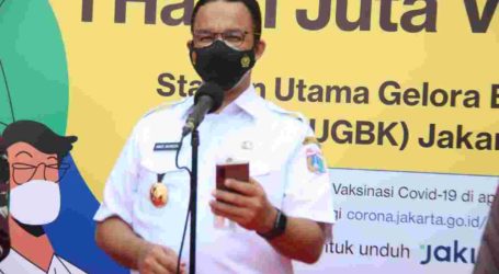 Anies Optimis Jakarta Mampu Capai Target Vaksinasi Akhir Agustus 2021